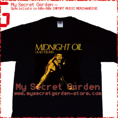 Midnight Oil - Head Injuries T Shirt 